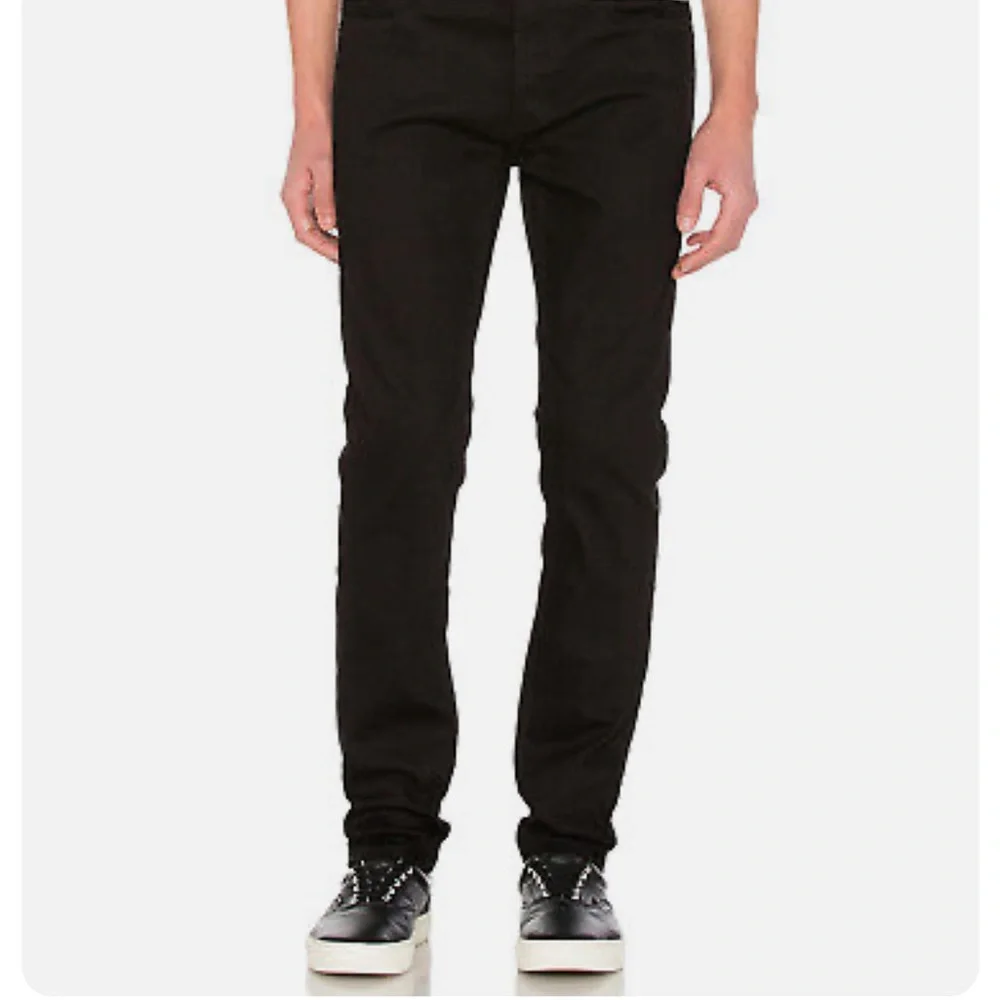 NWT Publish Brand Jeans Axton Denim Skinny Leg Pants in Black sz 28